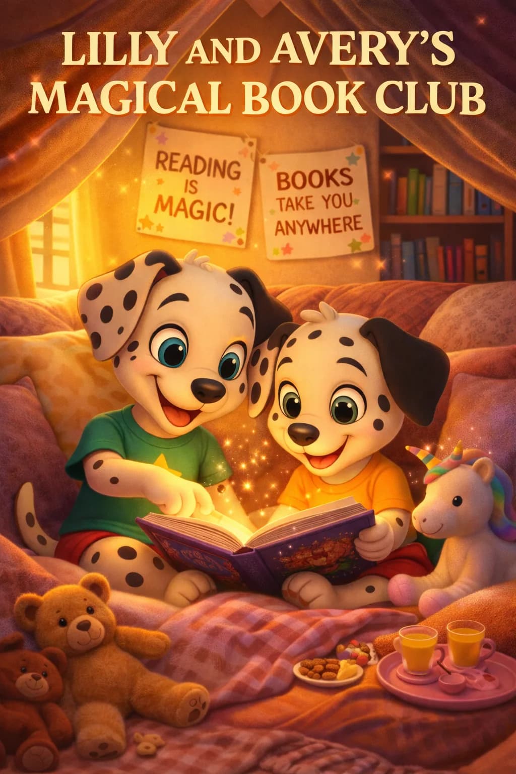 Lilly and Avery's Magical Book Club