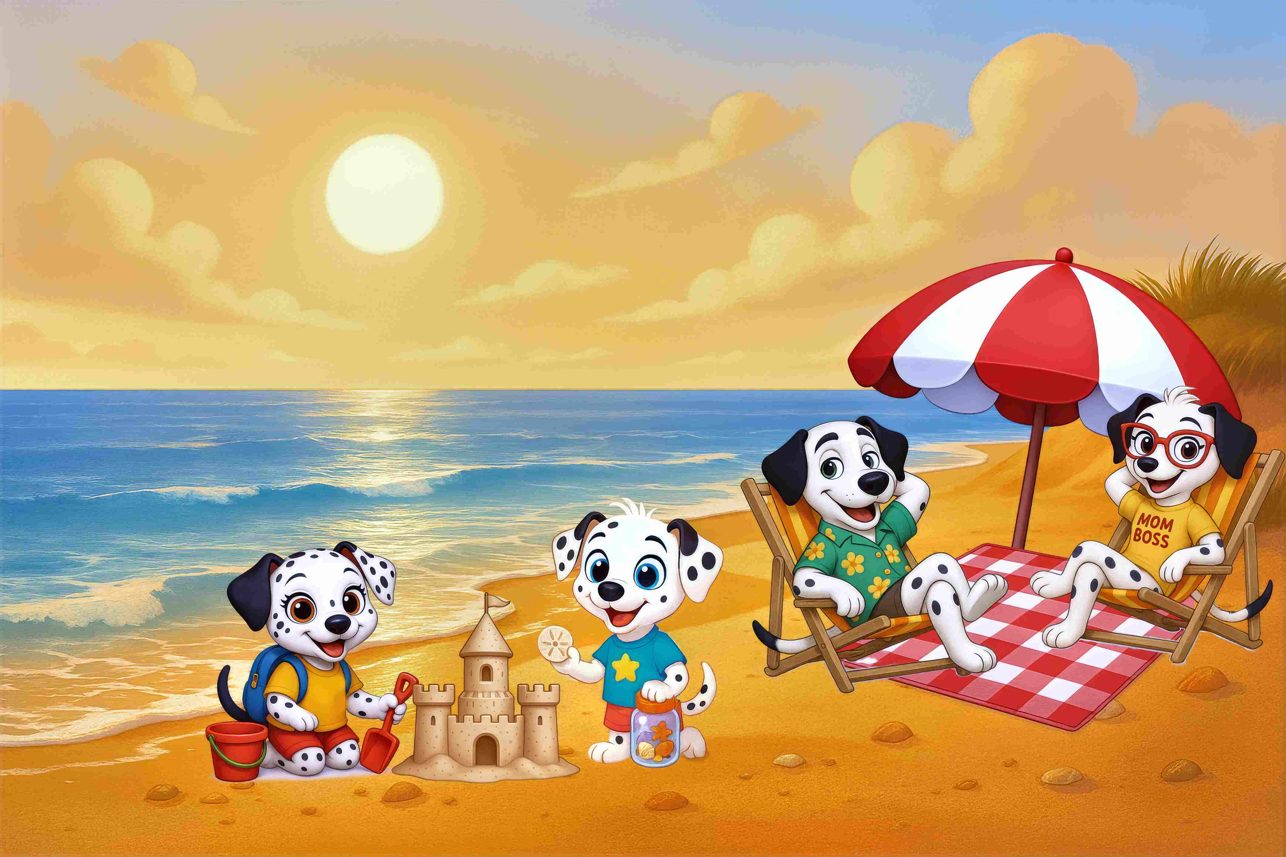 Beach Day Family Fun